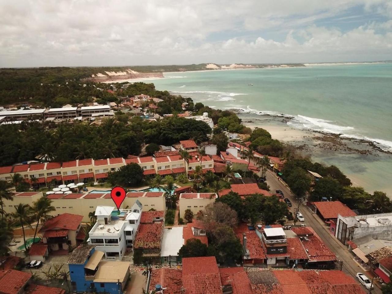 Вилла Castelo Do Ceu, Casa No Centro De Pipa Vista Mar Praia de Pipa Экстерьер фото