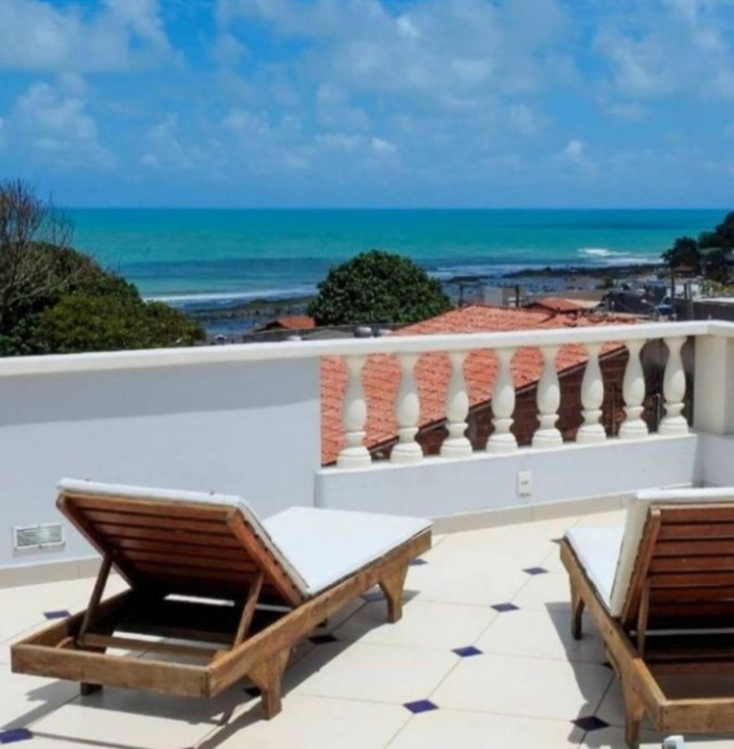 Вилла Castelo Do Ceu, Casa No Centro De Pipa Vista Mar Praia de Pipa Экстерьер фото